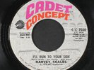 HARVEY SCALES: I'll Run To Your Side / Leave It For The Trashman 45 (no text on