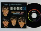 Rock 45 BEATLES Souvenir Of Their Visit To America EP on Vee-Jay hard cover p/s