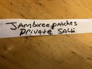 private sale jamboreepatches