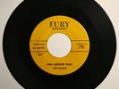 KODAKS Run Around Baby/Guardian Angel VG+ 1958 1st FURY Rare R&B Doo Wop HEAR