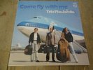 Trio Pim Jacobs Come Fly To Me Philips LP NM Rare Private KLM Jazz SHIPPING 5$