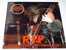 SLAYER - REIGN IN PAIN / LIVE 1987 - LP RED VINYL +POSTER RARE CONCERT NM X674