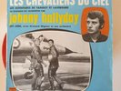 Rare 45tours Johnny Hallyday Les chevaliers du ciel Pochette bleu 370450 F.