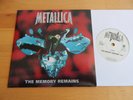METALLICA - The Memory Remains c/w For Whom The Bell Tolls FIRST UK PRESS 1997