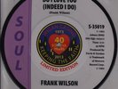 FRANK WILSON Do I love you Soul S35019 picture disc Northern soul classic