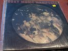 ROXY MUSIC MANIFESTO PICTURE DISC LP LOOK NM HAS DIECUT CIRCULAR COVER ATCO 1979