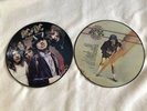 AC/DC Higway to Hell + High Voltage Pic Disc Picture Disc MINT