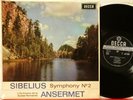SXL 6100 WB ED1 Sibelius, Symphony #2, Ansermet, Suisse Romande Orchestra