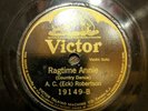 A.C. Robertson Ragtime Annie / turkey in the straw rare 78 country dance 19149