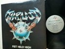 THRUST Fist Held High LP MINT- 1984 Metal Blade USA Heavy Metal  Rp599