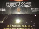 Kiss Frehley Comet Promo Lp Second Sighting Megaforce w Hype Sticker Rare Vinyl