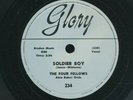 78tk-R&B vocal group-GLORY 234-The Four Fellows