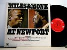 MILES DAVIS and THELONIOUS MONK LP At Newport 1964  Columbia mono  jazz