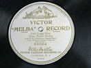 Nellie Melba - VICTOR MELBA RECORD 94004 - Auld Lang Syne - 10 Inch Disc