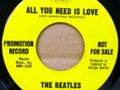 BEATLES original DJ Promo 45 ALL YOU NEED IS LOVE   BABY YOU'RE A RICH MAN  H16