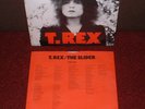 T. REX The Slider LP 1972 EMI 1st Press + LYRIC INNER  SUPERB EXAMPLE