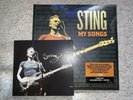 Sting Autographed Lithograph Print & Double Vinyl My Songs LP Hand Signed New