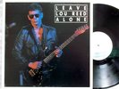 LOU REED LEAVE LOU REED ALONE RARE EURO LIVE LP VELVET UNDERGROUND PROMO no TMOQ