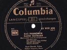 COLUMBIA WSX 604 ED1 DAS PHÄNOMEN DAVID OISTRAKH - VIOLIN ENCORES - REPL COVER