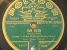 PIANO 78 RPM Maria Thérèse BRAZEAU : RAVEL-DEBUSSY /  POLYDOR FRANCE 27094 RARE