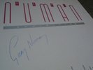 GARY NUMAN - SIGNED / AUTOGRAPHED Double EXHIBITION LP