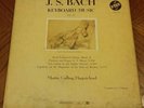 Bach Keyboard Music Vol IV 3 LPs Woman Reclining Martin Galling Vox