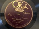 COUNTRY FRANK HUTCHINSON Okeh 45121 Logan County Blues (Guitar Solo)/Titanic E-