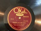 COUNTRY EARL JOHNSON DIXIE ENTERTAINERS Okeh 45123HenCackle/Johnson Old Gray E+