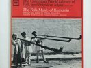 FOLK MUSIC OF RUMANIA   ALAN LOMAX   WORLD LIBRARY OF FOLK & PRIMITIVE MUSIC