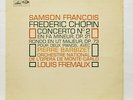 SAMSON FRANCOIS - CHOPIN piano concerto no.2, rondo EMI CVB1067 stereo LP