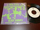 BLACK SABBATH Paranoico/ Ensalada De Ratas 1971 MEXICO ADVANCE PROMO 7