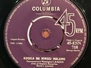 RARE OG NIGERIAN COLUMBIA 45 ROSSIGNOL LANJOS AFRO HIGHLIFE  LINGALA RUMBA JAZZ