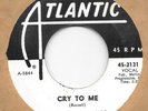 SOLOMON BURKE Cry To Me/I Almost Lost My Mind Atlantic northern soul PROMO HEAR