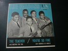 THE FALCONS 45 EP THE TEACHER / YOU'RE SO FINE PICTURE SLEEVE ONLY