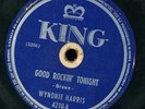 WYNONIE HARRIS Good Morning Mr. Blues ROCKIN' TONIGHT Brown KING 5324 78 RECORD