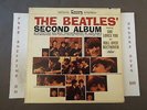 THE BEATLES SECOND ALBUM GREEN TARGET LABEL LP 