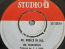 RARE Studio One Mr Foundation - All Rudies In Jail SO-2003-A