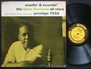 GENE AMMONS SONNY STITT Woofin' & Tweetin' LP PRESTIGE 7050 MONO Lou Donaldson