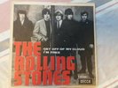 Rolling stones ,single,get off of my cloud,sweden,1965,red cover.uk exportrecord