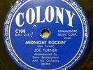 Joe TURNER Dave BARTHOLOMEW 78 MIDNIGHT ROCKIN vg+ COLONY plays EXCELLENT TB2209
