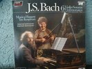 2 LP Ton Koopman Monica Huggett Bach 6 Violin Sonatas Philips Digital NM