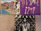 PRINCE 3 VINYL LP RECORDS 1999 AROUND THE WORLD IN A DAY DIRTY MIND POSTER SOUL