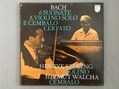 F758 Bach Violin & Cembalo Sonatas Szeryng Walcha 2LP Philips  S-C 71 AX 223 St