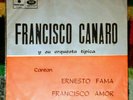 FRANCISCO CANARO ERNESTO FAMA AMOR URUGUAY ONLY ALTERNATE COVER TANGO ODEON EX