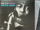 Archie Shepp - On This Night / impulse  A-97 / Vinyl / LP