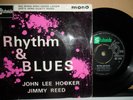 JOHN LEE HOOKER JIMMY REED.RHYTHM AND BLUES.STATESIDE.4 TRACK EP.7