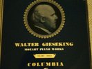 Walter Gieseking Mozart Piano Works 10 Vinyl Records