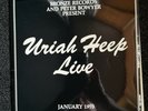 URIAH HEEP Live 1973 UK Double LP + Booklet & Inners EX vinyl A1/B1/A2/B2