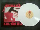 Metallica kill em all lp vinyl rock metal rare kill ride ass black thrash master
