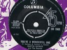 RARE MOD BEAT-MARTIN RAYNOR-YOURE A WONDERFUL ONE/CANDY TO ME-UK COLUMBIA
